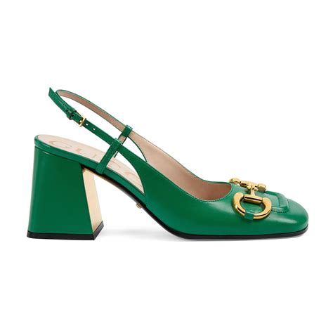 gucci slingback horsebit|Gucci women's horsebit slingback.